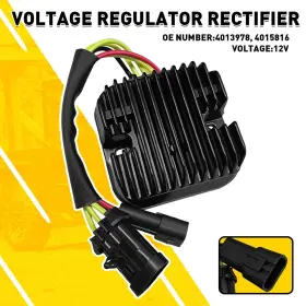 4013978 Auxito Voltage Regulator Rectifier Fits Polaris Rzr 900 Ranger Xp 2013-2015 4013978 Auxito Voltage Regulator Rectifier Fits Polaris Rzr 900 Ranger Xp 2013-2015