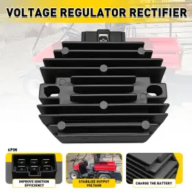 Zlq-mule2500-94-00 Auxito Regulator Rectifier For Kawasaki Mule 2510 2520 Kaf620 1994 1995 1996 1997-2000 Zlq-mule2500-94-00 Auxito Regulator Rectifier For Kawasaki Mule 2510 2520 Kaf620 1994 1995 1996 1997-2000