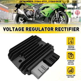Zlq-zx6r-09-12 Auxito Voltage Regulator Rectifier Fits Kawasaki Ninja Zx6r Zx600r 2009-2012 21066-0731 Zlq-zx6r-09-12 Auxito Voltage Regulator Rectifier Fits Kawasaki Ninja Zx6r Zx600r 2009-2012 21066-0731