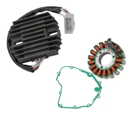 Rr201a1002 Caltric Regulator Rectifier And Stator Gasket Polaris Phoenix 200 2005-2026 Kit