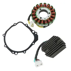 Caltric St114 Gt108 Stator Gasket And Regulator Rectifier For Suzuki Gsx-r750 2000-2003 Caltric St114 Gt108 Stator Gasket And Regulator Rectifier For Suzuki Gsx-r750 2000-2003