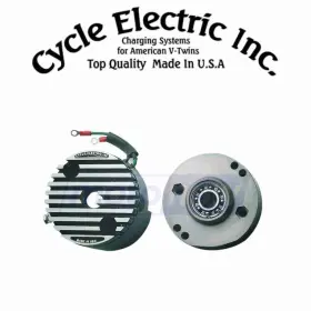 9pv5 Cycle Electric Mn/9pv5 6v End Bell Regulator For 1941-1947 Harley Davidson Fl - Fj