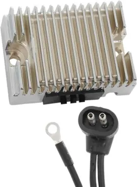 144685 Drag Specialties Ds Solid-state Voltage Regulator Chrome Harley Davidson