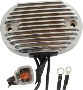 144709 Drag Specialties Ds Solid-state Voltage Regulator Chrome Harley Davidson