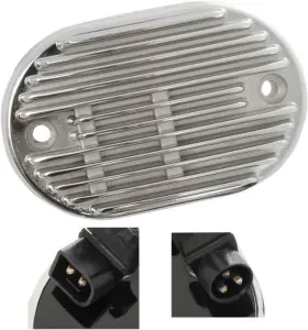 144712 Drag Specialties Ds Solid-state Voltage Regulator Chrome Harley Davidson