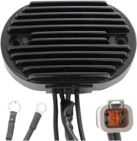144715 Drag Specialties Ds Solid-state Voltage Regulator Black Harley Davidson