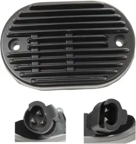 187006 Drag Specialties Ds Premium Voltage Regulator Black Harley Davidson Softail/fatboy