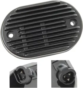 187008 Drag Specialties Ds Premium Voltage Regulator Black Harley Davidson Softail/fatboy/softail Slim