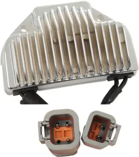 74531-06 Drag Specialties 187021 Ds Premium Voltage Regulator 40a Chrome 74531-06 Drag Specialties 187021 Ds Premium Voltage Regulator 40a Chrome