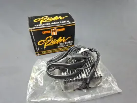 Late1984-1985 Drag Specialties 2112-0825 Custom Chrome Voltage Regulator Black Harley Ironhead Sportster