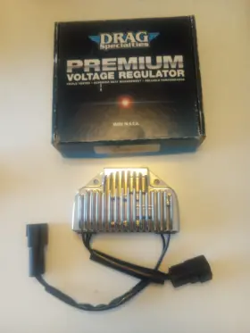 Specialties-2112-1041-voltage Drag Specialties 2112-1041 Regulator Chrome 2004-2005 Harley Davidsonfxd