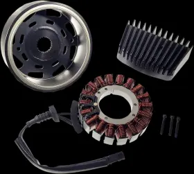 2112-1516 Drag Specialties Charging Kit Black #2112-1516