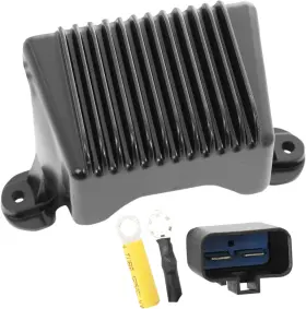 74505-97blk Drag Specialties Regulator For Fl 1999-2001 Black Part
