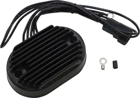 74540-01blk Drag Specialties Premium Voltage Regulator For Harley-davidson Softail Springer Fxsts 2001-2006
