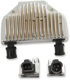 Akrplhot7v Drag Specialties Chrome Solid State Voltage Regulator Harley Davidson Dyna Low Rider S 16-17