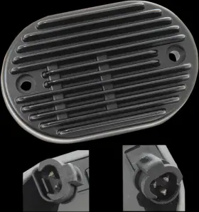 Hth1fkfezj Drag Specialties Ds Black Premium Voltage Regulator Rectifier For Harley Softail Cvo 14-15