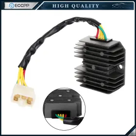 E10236501cp Eccpp Voltage Regulator Rectifier 5 Pin For Linhai 260 Touring Scooter 260cc Atv E10236501cp Eccpp Voltage Regulator Rectifier 5 Pin For Linhai 260 Touring Scooter 260cc Atv