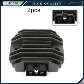 Eccpp E83663701cp 2pcs Regulator Rectifier Fits Kawasaki Mule 550 Kaf300 1997 1998 1999-2004