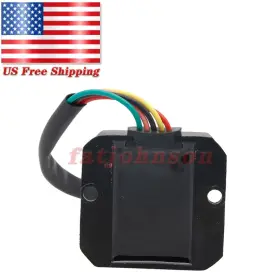 Atv50cc Fatjohnson 609701596982 For Gy6 Voltage Regulator Rectifier 125cc 150cc 4-stroke Scooter Jonway