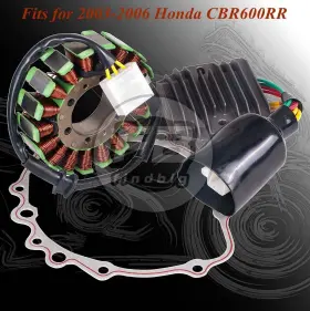 31120-mee-003 Findbig 615284498834 New Stator Voltage Regulator Rectifier Gasket Assy For 2003-2006 Honda Cbr600rr 31120-mee-003 Findbig 615284498834 New Stator Voltage Regulator Rectifier Gasket Assy For 2003-2006 Honda Cbr600rr