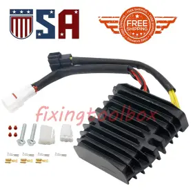 32800-47h10 Fixingtoolbox 659808625986 Regulator Rectifier 32800-47h00 For Suzuki Gsxr650 750 Vl800 Sfv 650 32800-47h10 Fixingtoolbox 659808625986 Regulator Rectifier 32800-47h00 For Suzuki Gsxr650 750 Vl800 Sfv 650