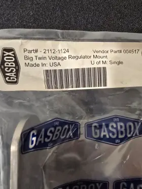 004517 Gasbox Big Twin Voltage Regulator Mount