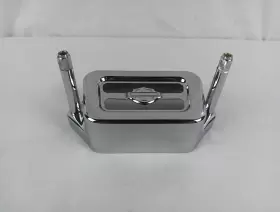 74538-09 Harley-davidson 75404-78 Genuine Chrome Voltage Regulator Cover/mounts #3 74538-09 Harley-davidson 75404-78 Genuine Chrome Voltage Regulator Cover/mounts #3