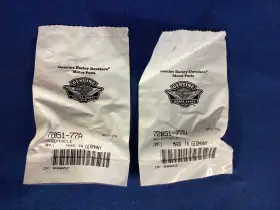 72051-77a Harley-davidson Original Oe New 2 Pack Oem Plug Cover Regulator Receptacle