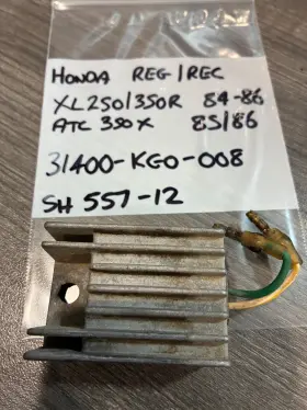 Honda 31400-kgo-008 Xl250/350r Rectifier 84-86 Used Oem P/n