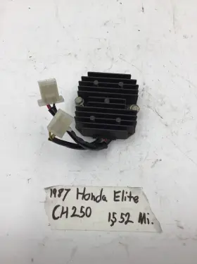 31600-ks4-841 Honda Oem 1987 Elite Ch250 Voltage Regulator Rectifier