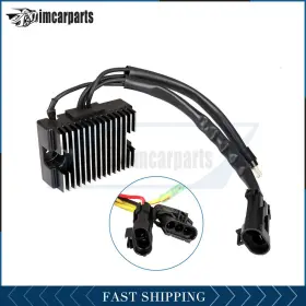 Im102337s01 Imcarparts New Regulator Rectifier 498325 Black Aluminum Fits Sportster Custom Xl 1200c 1pc
