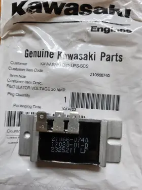 210660740 Kawasaki Voltage Regulator 210660740 Kawasaki Voltage Regulator