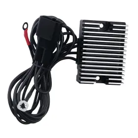 Maxpeedingrods Q4pbv7 12v Voltage Regulator For Harley Davidson Softail Flstc Fxst Fxstb 2000 74518-99