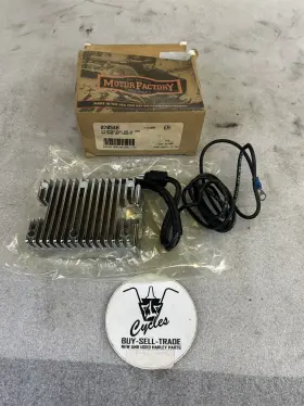 74523-92 Motor Factory 030548 Chrome Voltage Rectifier Regulator For 91-93 Harley Sportster Xl 030538