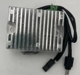Ft92-ft93 Motor Factory 25352 Chrome Finned Regulator For Harley Sportster