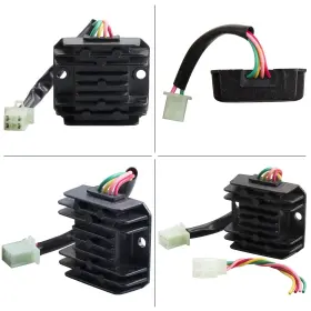 Us-zlq-62 Mrelc Rectifier 4 Wires Voltage Regulator Compatible With Motorcycle Boat Motor Pum #3 Us-zlq-62 Mrelc Rectifier 4 Wires Voltage Regulator Compatible With Motorcycle Boat Motor Pum #3