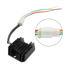 Cg125-250cc Obox 550747710545 Voltage Regulator Rectifier 4-wire For Motorcycle Scooter Atv Gy6 Us