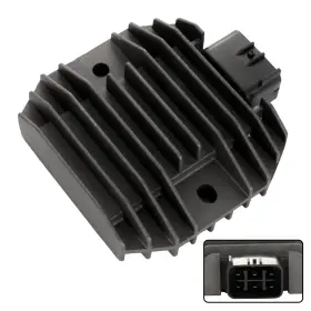 Prad10235501t Prad Black Voltage Rectifier Regulator For Yamaha Fz6r 09-13 Wr250r 08-13 Yzfr6 06-12 Prad10235501t Prad Black Voltage Rectifier Regulator For Yamaha Fz6r 09-13 Wr250r 08-13 Yzfr6 06-12