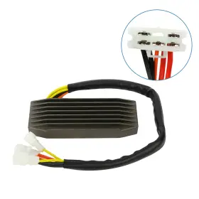 Prad10827101t Prad Black Voltage Regulator Rectifier For 1986-1987 Suzuki Vs700glf Gl Intruder 700 Prad10827101t Prad Black Voltage Regulator Rectifier For 1986-1987 Suzuki Vs700glf Gl Intruder 700