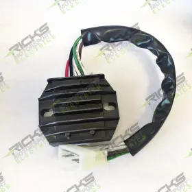 10-408 Ricks M-004 Rectifier-regulator For Yamaha Fz600 1986-1988