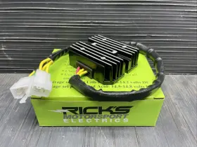 10-333 Ricks Motorsport Electric 2005-2006 Kawasaki Ninja Zx6r Zx636 Voltage Regulator Rectifier 10-333 Ricks Motorsport Electric 2005-2006 Kawasaki Ninja Zx6r Zx636 Voltage Regulator Rectifier