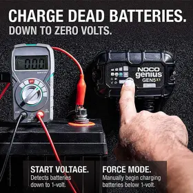 1-bank The Noco Company Gen5x1 5a Onboard Battery Charger