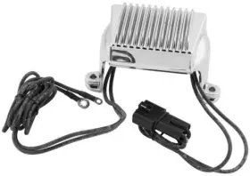 49-8293 Twin Power 498293 Electronic Regulator Chrome Ho597c Harley Davidson H0597c