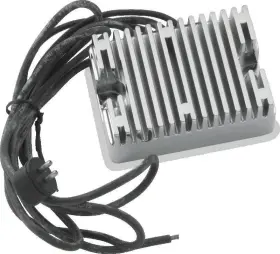 74516-86 Twin Power 887337152493 81-88 Big Voltage Regulator Chrome Replaces H-d 22 Amp