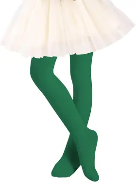 Upax005ti0000sn Uttpll Tights For Girls Toddler Transition Ballet Leggings 1-3t Dark Green