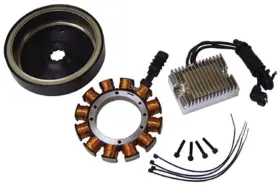 V-factor 17851 V-factor 38 Amp Charging System Fits Harley Softail 2001/2006