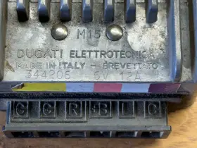 144980 Vespa Rally 200 Voltage Regulator Vse 6 Volt Double Yellow #2