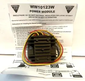 Ww10123w Wassell Truimph Bsa Norton Single Phase Regulator Rectifier