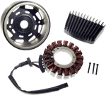 Drag Specialties Charging Kit Black Rotor Stator Regulator 2112-1516. Fixed Price $487.71.