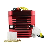 Rmstator Machined Aluminum Red Mosfet Regulator For 2002-05 Triumph Daytona 600. Fixed Price $154.89.